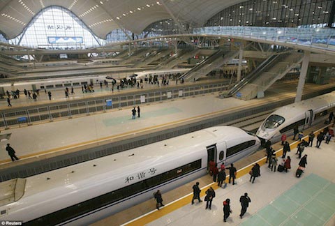 Trung Quốc khai trương tuyến đường sắt nhanh nhất thế giới