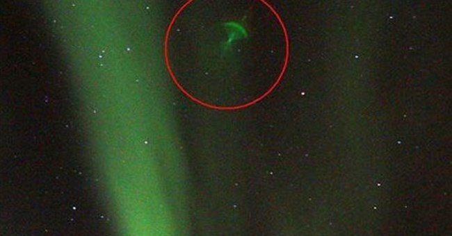 Vật thể lạ trên bầu trời Na Uy