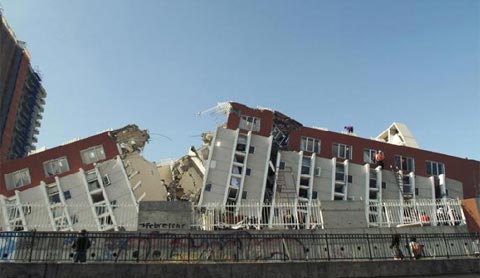 Động đất tại Chile thuộc loại mạnh nhất hành tinh