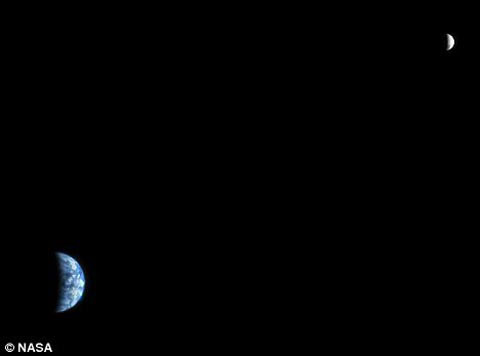 Bức ảnh 'độc nhất' về Trái đất nhìn từ sao Hỏa