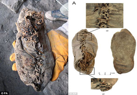 Tìm thấy giày 'hàng hiệu' 5.500 năm tuổi