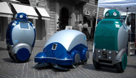 DustCart-Robot thông minh tự dọn rác
