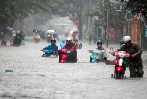 Việt Nam có thể chịu nhiều mưa lớn