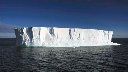 Những núi băng Nam cực sắp sụp đổ