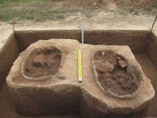 Khu di tích lò-mộ bằng đất nung đầu tiên ở Việt Nam