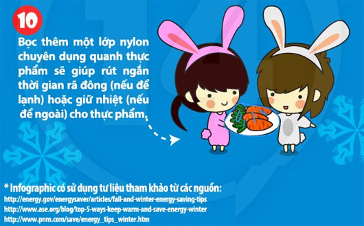 Cách tiết kiệm điện vào mùa đông