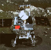 Xe tự hành mặt trăng của Trung Quốc gặp sự cố