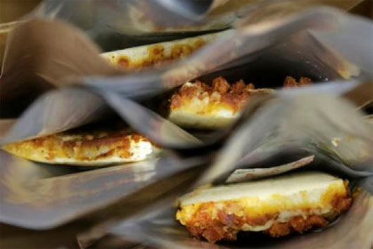 Bánh pizza cho binh lính ba năm vẫn ăn tốt