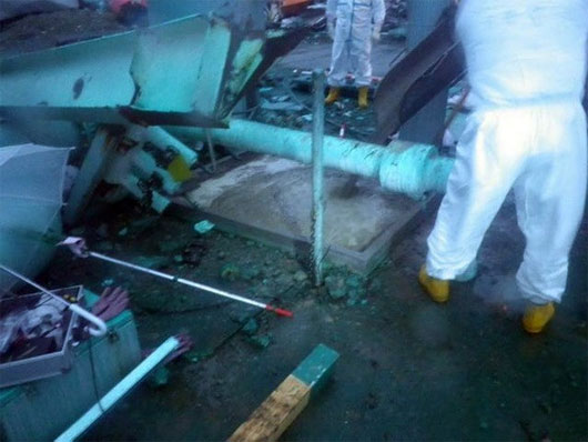 100 tấn nước nhiễm phóng xạ bị rò rỉ tại Fukushima