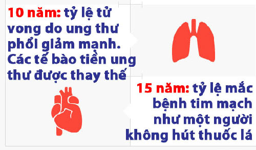 Lợi ích của việc bỏ thuốc lá