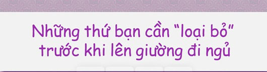 Những đồ vật cần 