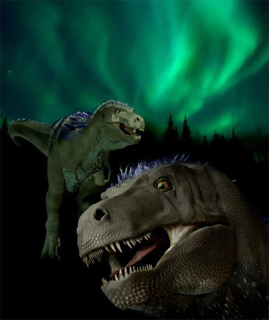 Khủng long Tyrannosaurus rex có 