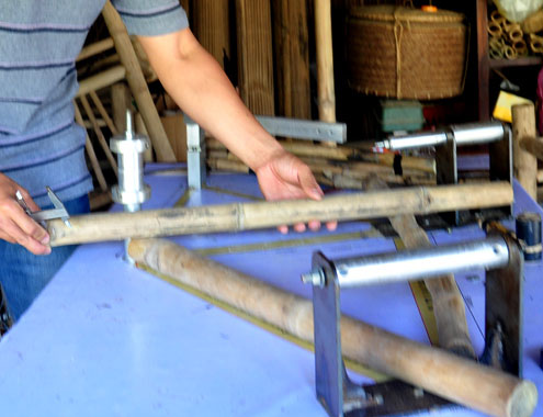 Biến tre gai thành khung xe đạp xuất khẩu