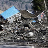 Mỹ: Lở đất kinh hoàng, 108 người mất tích