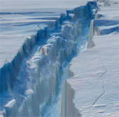 Sông băng Nam Cực đang tan nhanh hơn