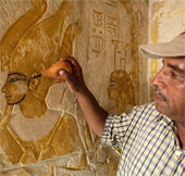 Ai Cập phát hiện lăng mộ nhà văn thời Pharaoh