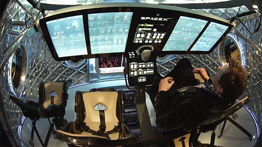 Tàu Dragon có thể chở tối đa 7 người lên ISS vào năm 2016