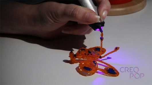 CreoPop – chiếc bút có thể vẽ mô hình 3D độc đáo
