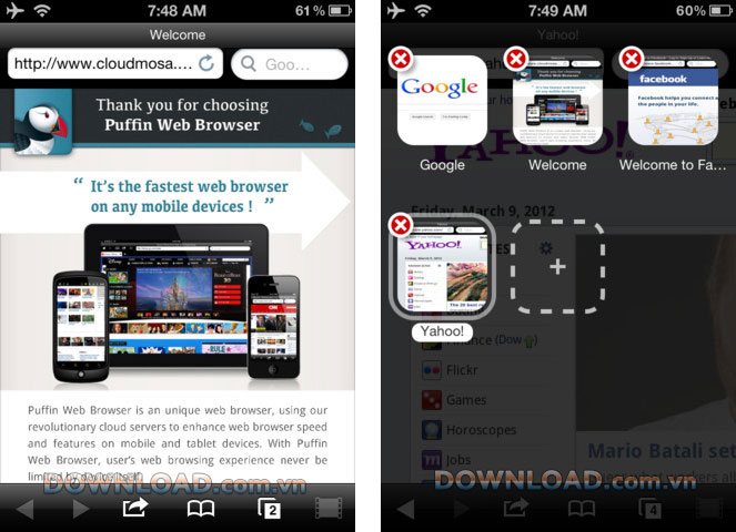 Top các trình duyệt được tải nhiều nhất cho Android