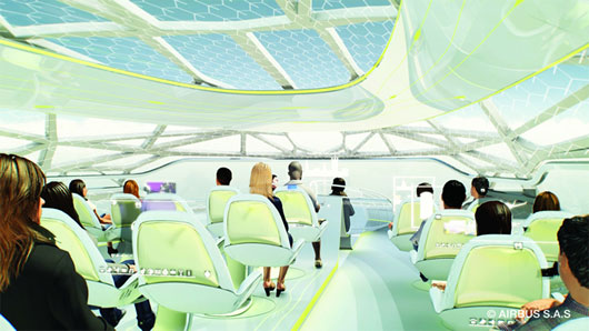 Sẽ như thế nào khi bay trên chiếc Airbus A380 vào năm 2050?