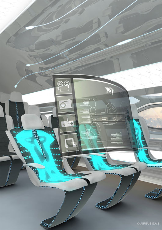 Sẽ như thế nào khi bay trên chiếc Airbus A380 vào năm 2050?