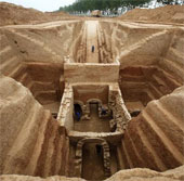 Phát hiện mộ cổ gần 2000 năm ở Trung Quốc