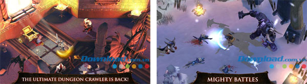 Dungeon Hunter 4 for Android Top 5 game miễn phí hay nhất trên Android