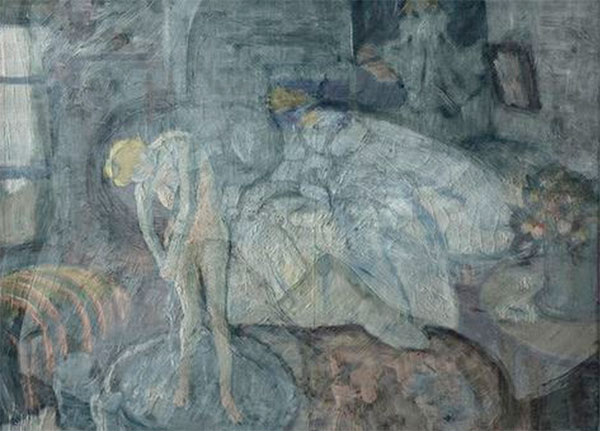 Người đàn ông bí ẩn trong bức tranh người phụ nữ đang tắm của Picasso