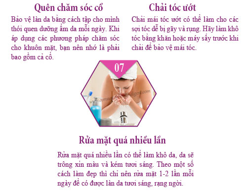 Sai lầm khiến bạn nhanh già