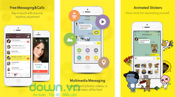 Tổng hợp công cụ chat miễn phí trên iPhone