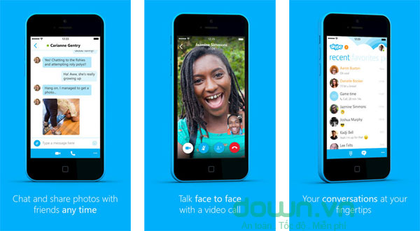 Tổng hợp công cụ chat miễn phí trên iPhone