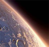 Kỳ ảo cảnh mặt trời mọc trên sao Hỏa