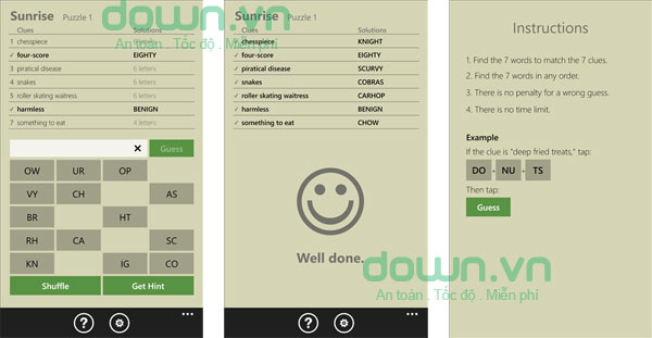 Tổng hợp game giải đố hấp dẫn trên Windows Phone