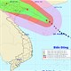 Bão Thần Sấm tăng tốc tiến sâu vào vịnh Bắc Bộ