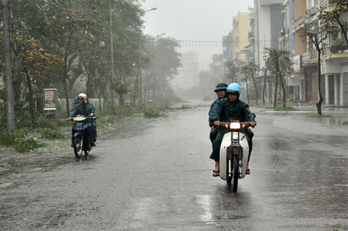 Bão Rammasun đã sang Trung Quốc