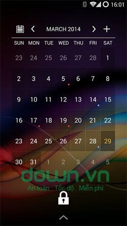 Chronus Top Widget đồng hồ đẹp và tiện dụng trên Android