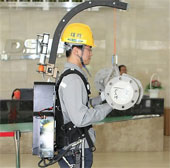 Tăng sức mạnh cho công nhân bằng bộ giáp robot