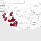 Dịch Ebola đã lan nhanh như thế nào?