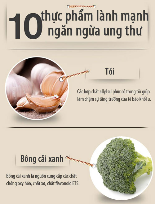 Ăn gì để ngừa ung thư: Top thực phẩm bạn cần biết