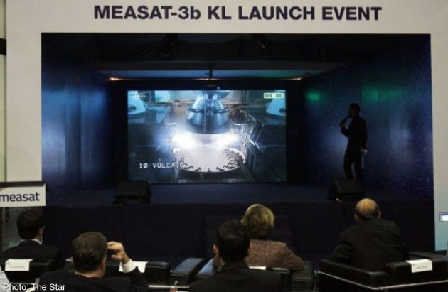 Phóng thành công vệ tinh Measat-3b của Malaysia