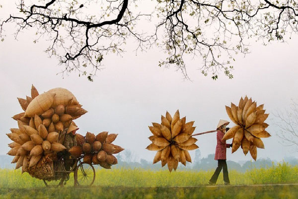 Mô hình đình làng bằng gỗ bé nhất Việt Nam  Ngôi sao
