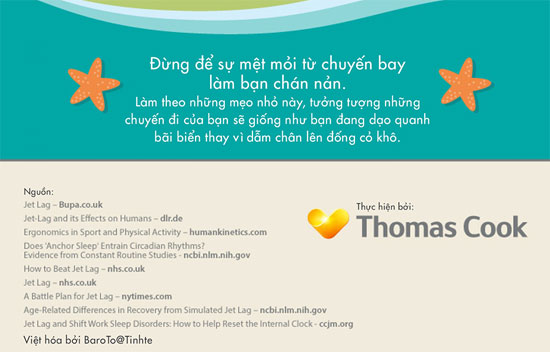 15 mẹo nhỏ chống mệt mỏi sau chuyến bay dài