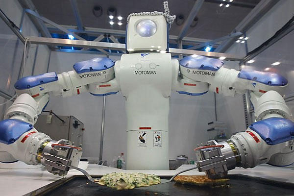 Nhật chú trọng phát triển robot phục vụ người già