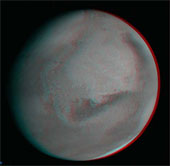 Hình ảnh 3D đầu tiên về sao Hỏa được gửi về từ tàu MOM