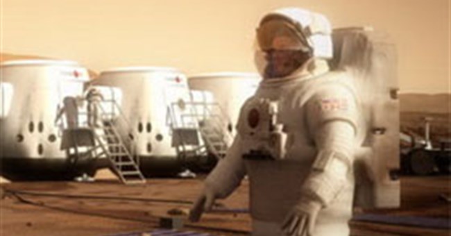 Con người chỉ có thể sống được 68 ngày trên sao Hỏa