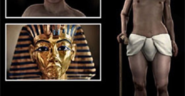 Chân dung "khác lạ" của Pharaoh Tutankhamun