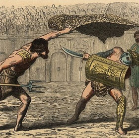 Phát hiện chế độ ăn "toàn rau" của đấu sĩ La Mã cổ đại