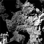 Robot Philae gửi tín hiệu từ sao chổi về trái đất