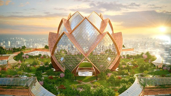 Tuyển tập dự án thành phố hoành tráng “trên trời dưới biển”