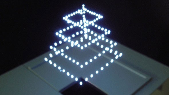 Chế tạo thành công đèn chiếu lazer 3D tạo ảnh trong không trung